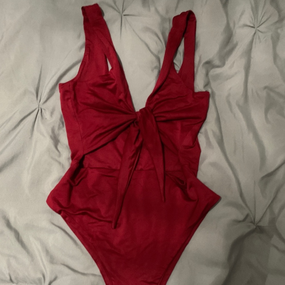 Tie in the front One piece